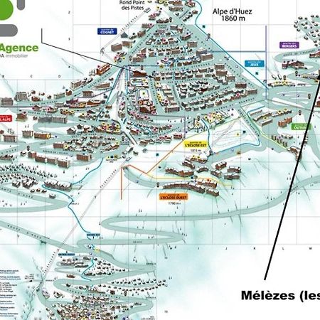 Studio 5 Pers. Lumineux A 100M Des Pistes Avec Balcon, Casier A Skis Et Animaux Acceptes - Fr-1-405-51 Альп-д'Юэз Экстерьер фото